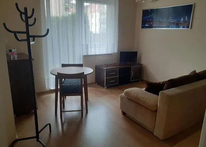 Sloneczny Apartament Z Malym Ogrodkiem