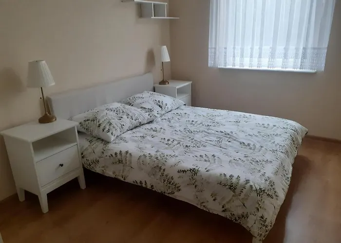 Sloneczny Apartament Z Malym Ogrodkiem